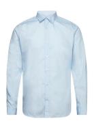 Jack & J S Jjejoe Shirt Ls Plain Noos Blå