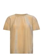 Coster Copenhagen Shimmer Tee In Lurex Jersey Guld