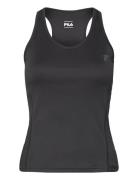 FILA Roussillon Running Racer Top With Inside Bra Svart