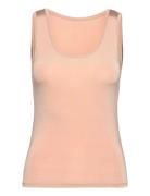 Object Objleena S/L Tank Top Noos Beige