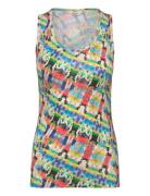 Mads Nørgaard 2X2 Cotton Aop Amour Tank Top Multi/patterned