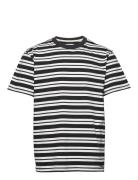 Anerkjendt Akkikki Noos Stripe Tee Svart