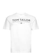 Tom Tailor Printed T-Shirt Vit