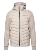 Superdry Sport Hooded Storm Hybrid Padded Jkt Beige