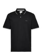 GANT Tipping Ss Pique Polo Svart