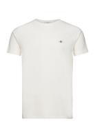 GANT Slim Pique Ss T-Shirt Vit