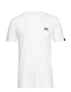 Alpha Industries Basic T Small Logo Vit