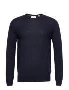 Kronstadt Johs Merino Crew Neck Knit Marinblå