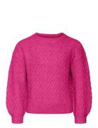 Vero Moda Girl Vmella Ls O-Neck Pullover Ga Girl Noos Lila