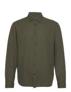 Selected Homme Slhrelaxrobin-Drake Shirt Khaki Green