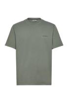 Superdry Overdyed Logo Loose Tee Grön