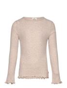 Mads Nørgaard Pointella Trudy Tee Ls Beige