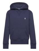 Ralph Lauren Kids Fleece Hoodie Marinblå