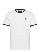 Lyle & Scott Ringer T-Shirt Vit