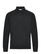 Casual Friday Sebastian Polo Sweat With Emb. Svart