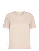 Object Objannie S/S T-Shirt Noos Beige