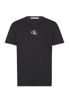 Calvin Klein Jeans Monologo Tee Svart