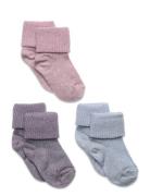 Mp Denmark Ida Glitter Socks - 3-Pack Multi/patterned