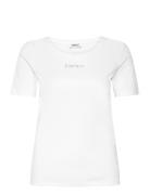 Esprit Casual T-Shirts Vit