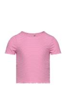 Kids Only Kogwilma Life S/S Rib Top Jrs Rosa