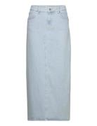 IVY Copenhagen Ivy-Zoe Maxi Skirt Wash Mallorca Blå