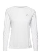 Newline Women Core Running T-Shirt L/S Vit