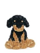 Teddykompaniet Dog, Brownblack Svart