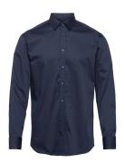 Bosweel Shirts Est. 1937 Regular Fit Mens Shirt Marinblå