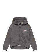 Nike Nkg Club Fleece High Low Fz Hd / Nkg Club Fleece High Low Fz Grå