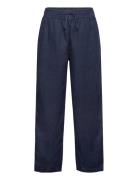 GANT Relaxed Linen Pants Marinblå