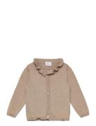 Name It Nmftiglitter Ls Knit Card Beige