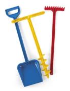 Dantoy Rake-Shovel-Drill On Card Multi/patterned