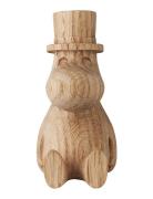 The Moomins Wooden Figurine, Moominpapa Home Decoration Decorative Acc...