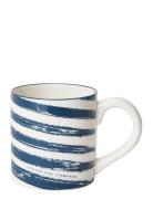 Diagonal Stripes St Ware Mug Home Tableware Cups & Mugs Coffee Cups Na...