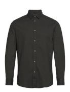 Selected Homme Slhslimowen-Flannel Shirt Ls Noos Khaki Green