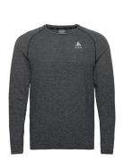 Odlo Odlo Essential Seamless T-Shirt Crew Neck L/S Grå