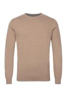 Tom Tailor Basic Crew Neck Sweater Beige