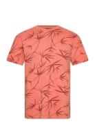 Superdry Vintage Overdye Printed Tee Orange