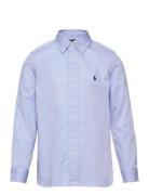 Ralph Lauren Kids Slim Fit Cotton Oxford Shirt Blå