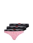 HUGO Triplet Thong Design Rosa