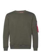 Alpha Industries Usn Blood Chit Sweater Khaki Green