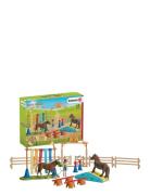 Schleich Pony Agility Training Toys Playsets & Action Figures Play Set...