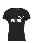 PUMA Ess Logo Tee G Svart