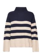 Soaked In Luxury Slmolina Stripe Pullover Ls