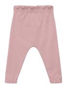 Smallstuff Pants W. Frills, Powder Rosa