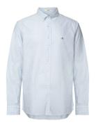 GANT Slim Oxford Banker Stripe Shirt Blå