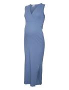 Mamalicious Mlemily Tess Sl Jrs Abk Dress 2F A. Blå