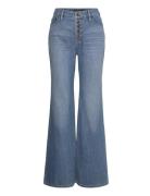 Lauren Ralph Lauren High-Rise Flare Jean Blå