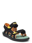 Timberland Perkins Row Backstrap Sandal Black W Medium Yellow Multi/pa...