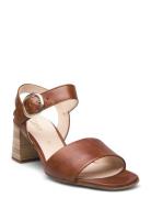 Gabor Ankle-Strap Sandal Brun